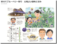 ずうさんのブルーベリー狩り