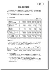 財政負担の試算