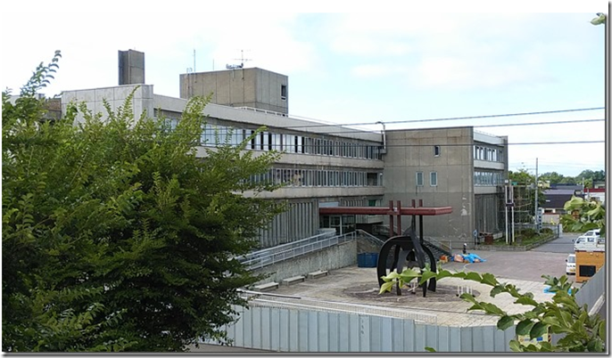 旧庁舎あった８月