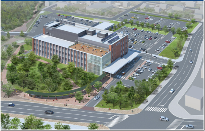 岩見沢市役所新庁舎