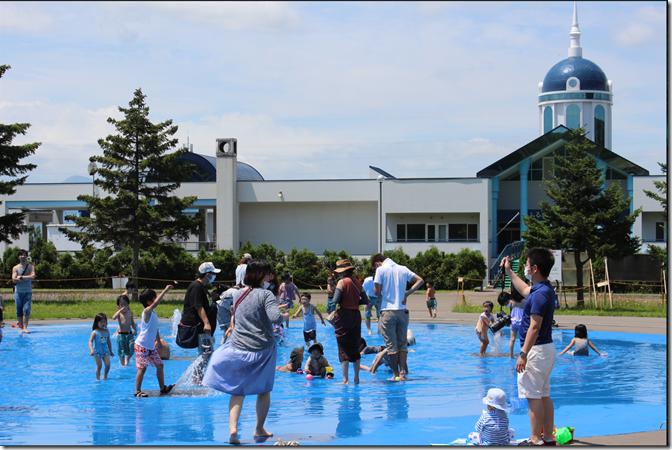 子どもの国水遊び2