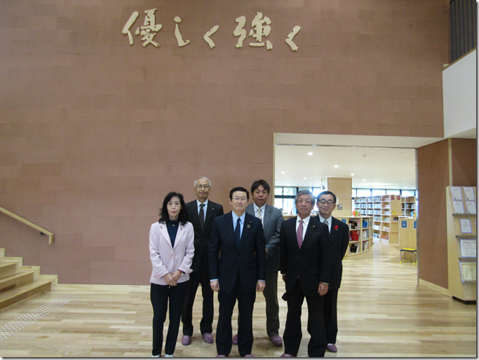 とうべつ学園視察