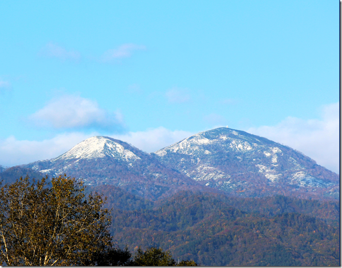 R5ピンネ初冠雪