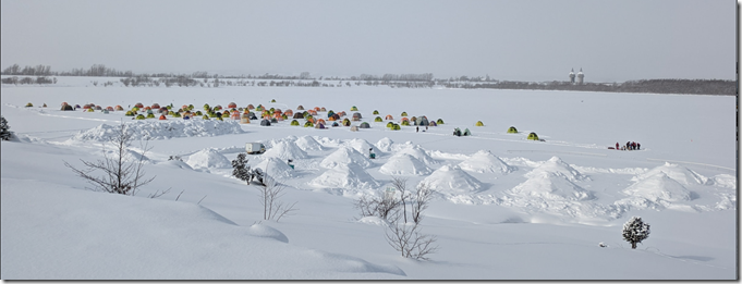 わかさぎ解禁初土曜日