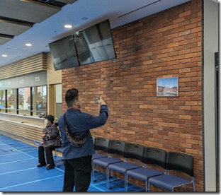 旧病院のレンガ