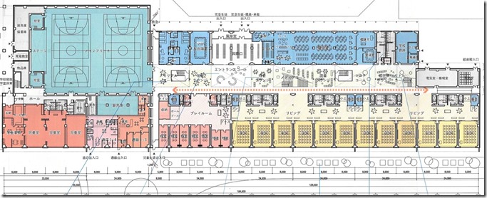 義務教育学校平面図[3]